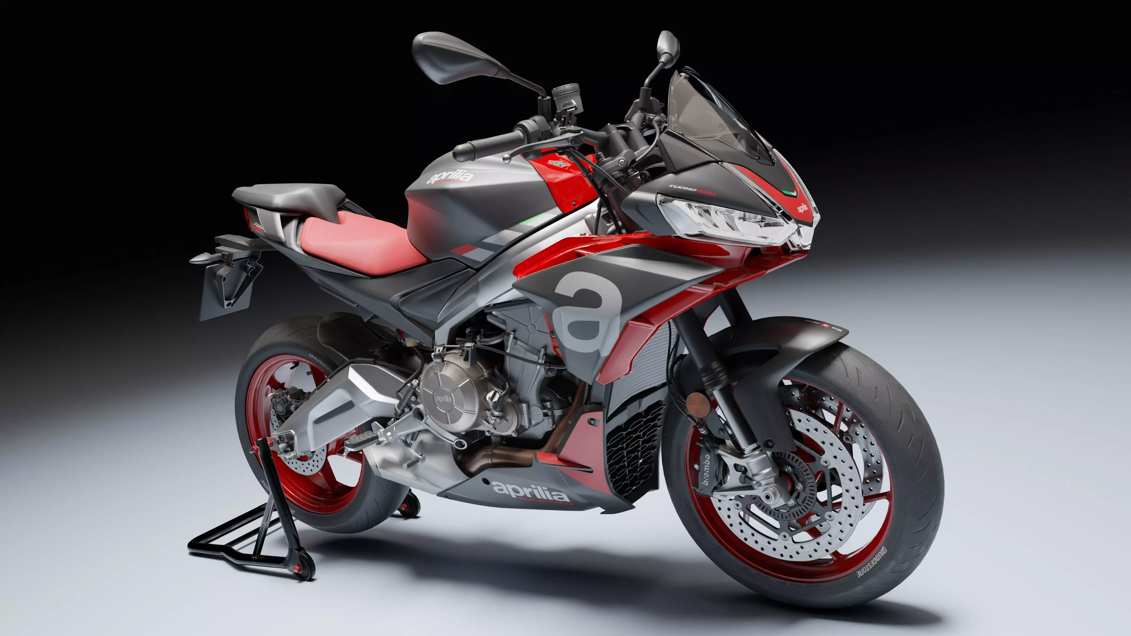 Aprilia Tuono 660 2021 Low-poly 3D model_11