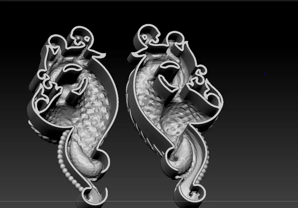 peacock 3D print model 3D print model 3D print model_3