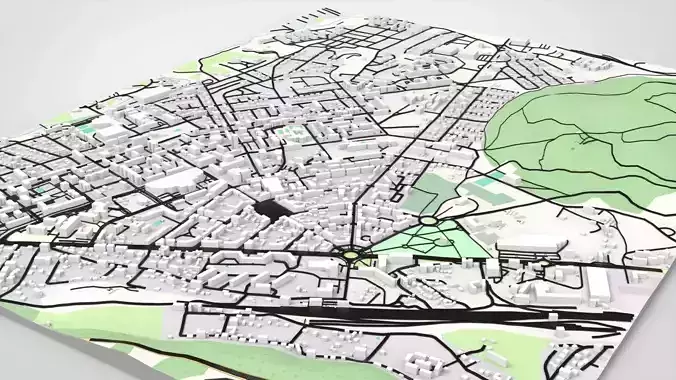 Cityscape Niksicis Montenegro