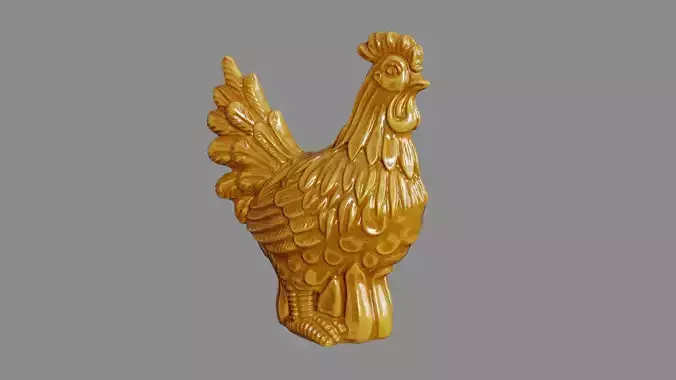 Ceramic Chicken