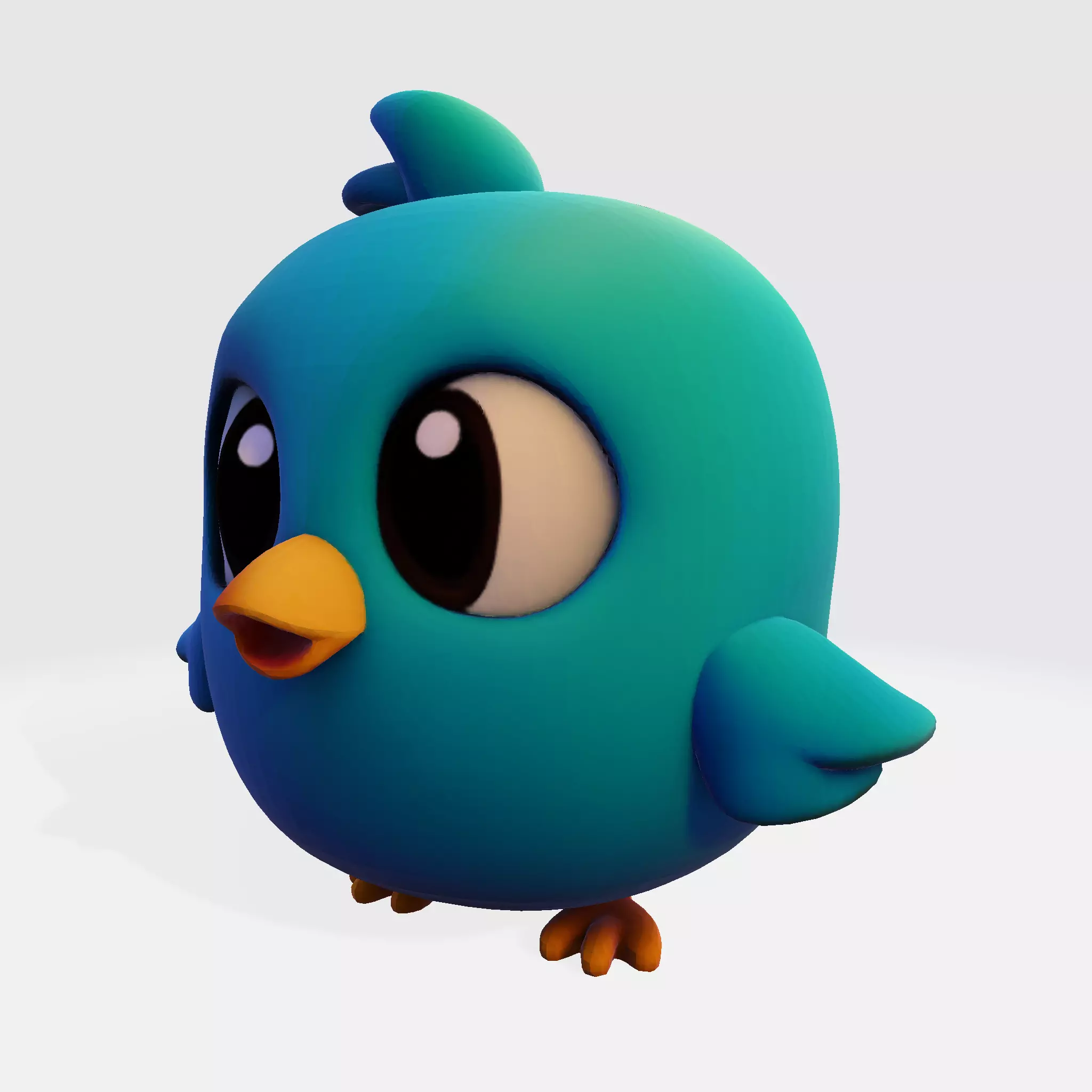 Kotkot  3D Printable Character Model 3D print model_0