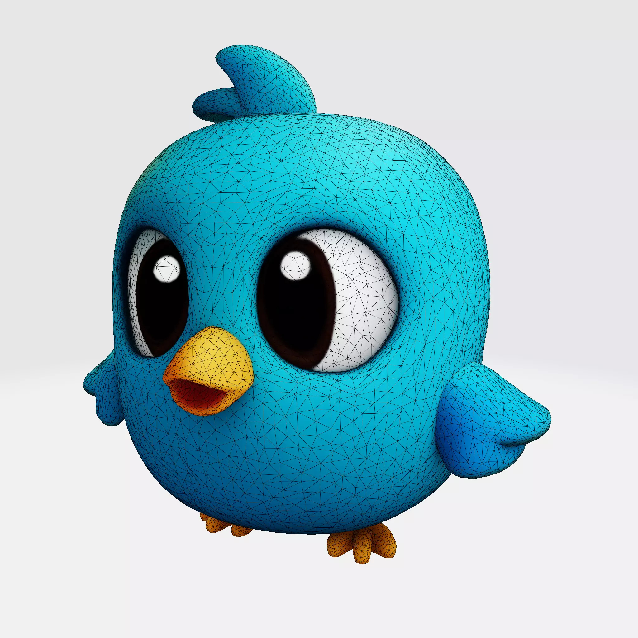 Kotkot  3D Printable Character Model 3D print model_1