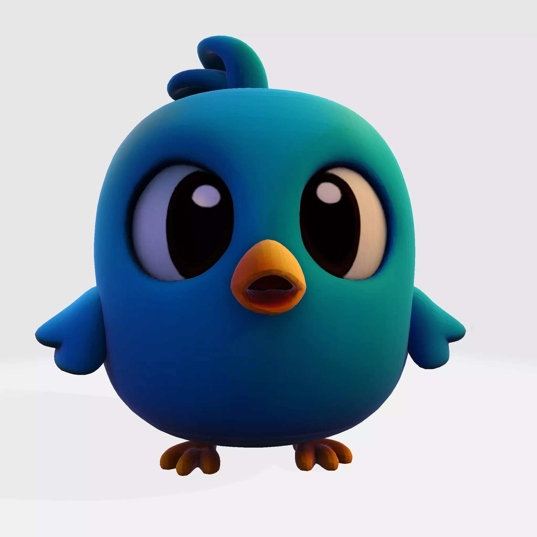 Kotkot  3D Printable Character Model 3D print model_3