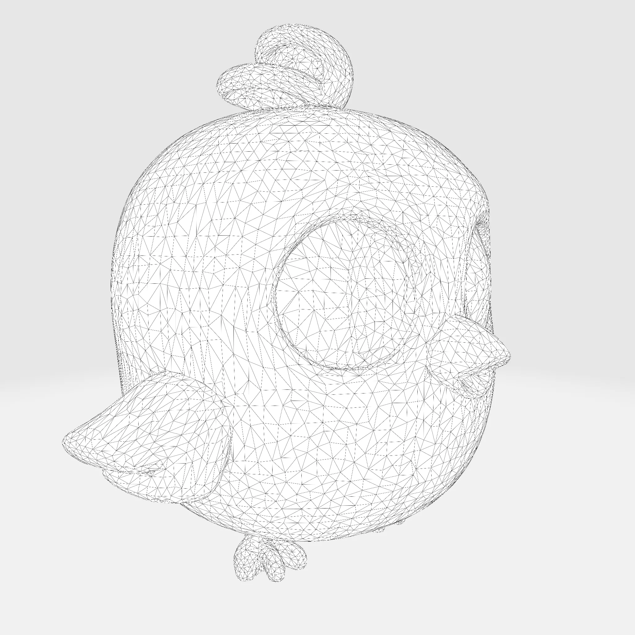 Kotkot  3D Printable Character Model 3D print model_2