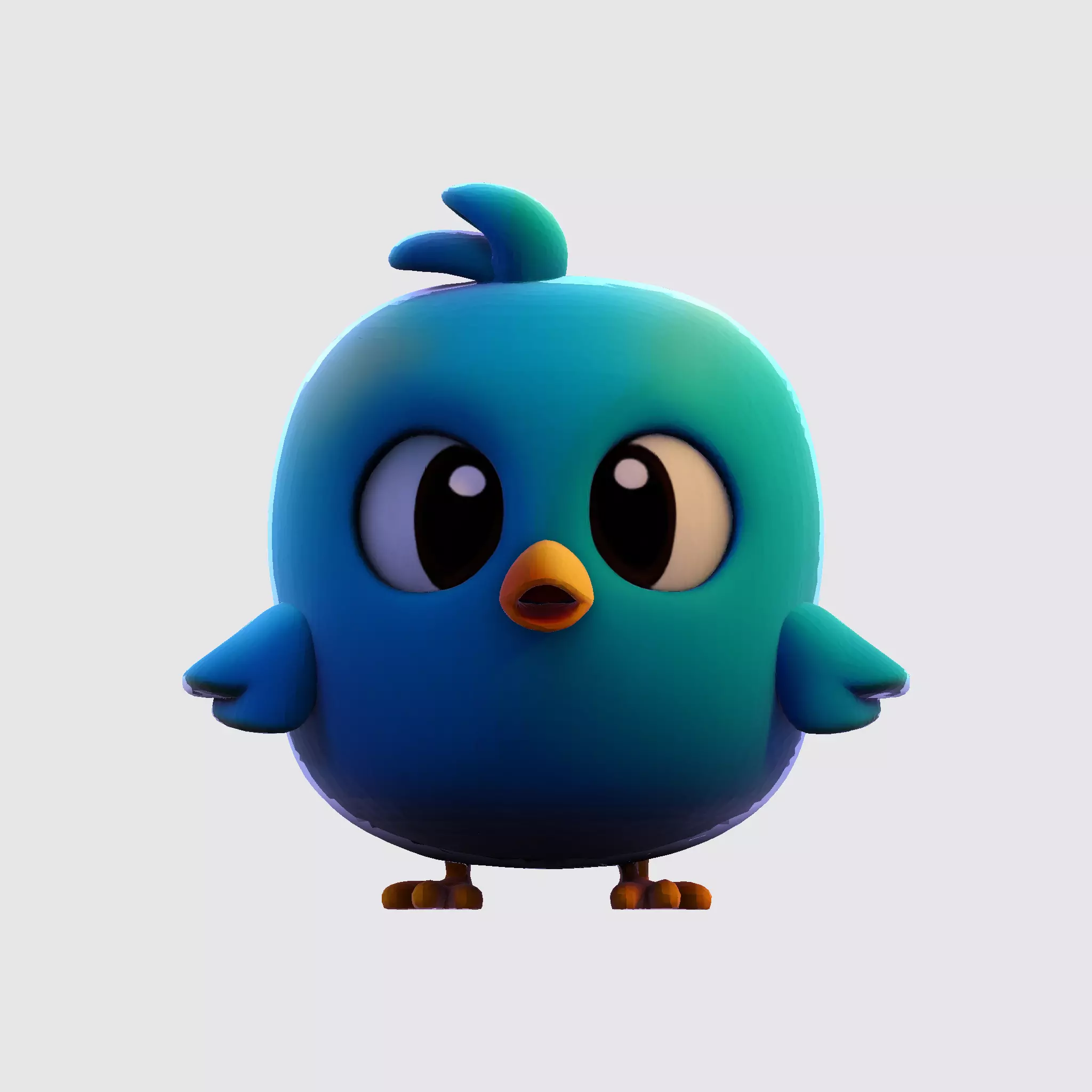 Kotkot  3D Printable Character Model 3D print model_9