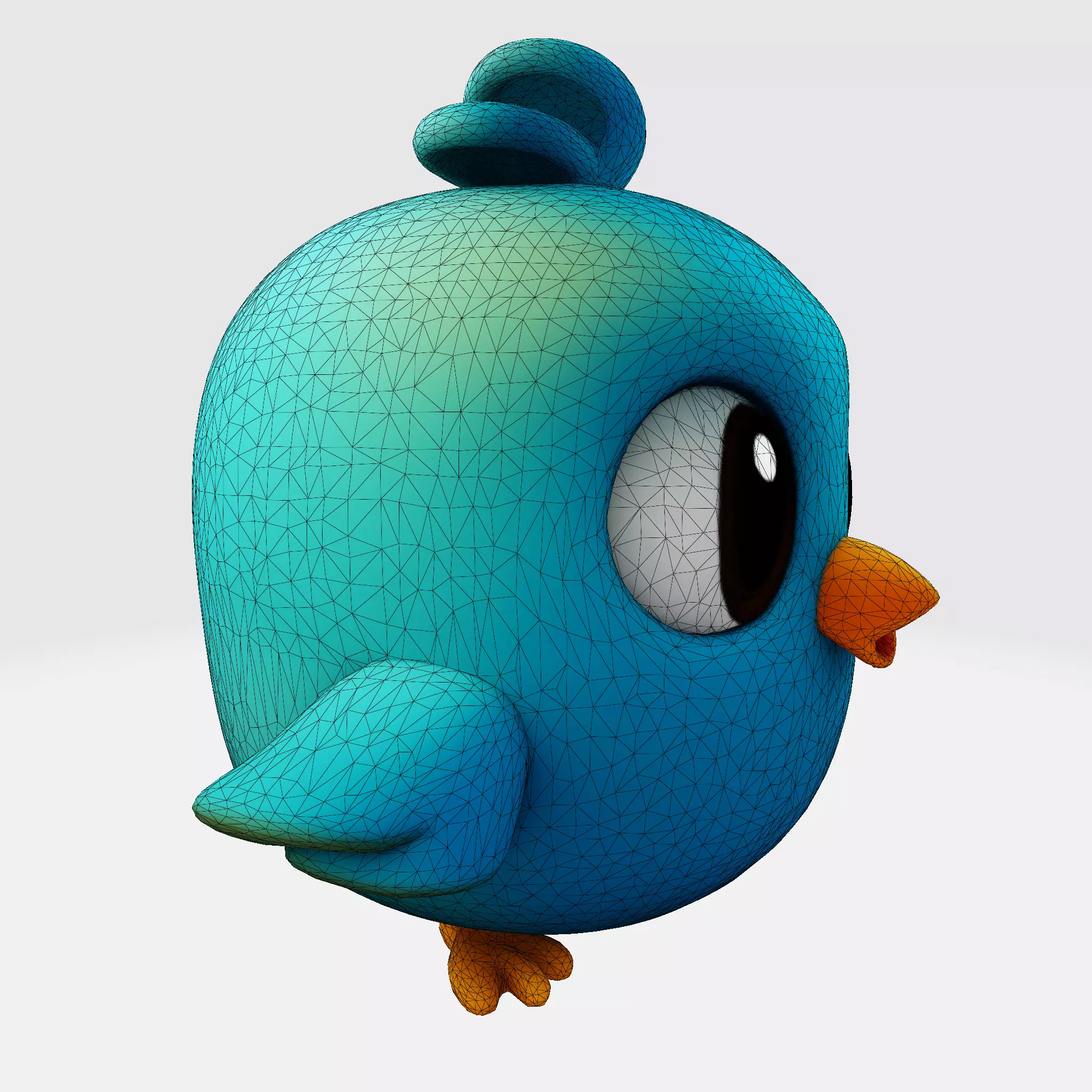 Kotkot  3D Printable Character Model 3D print model_8