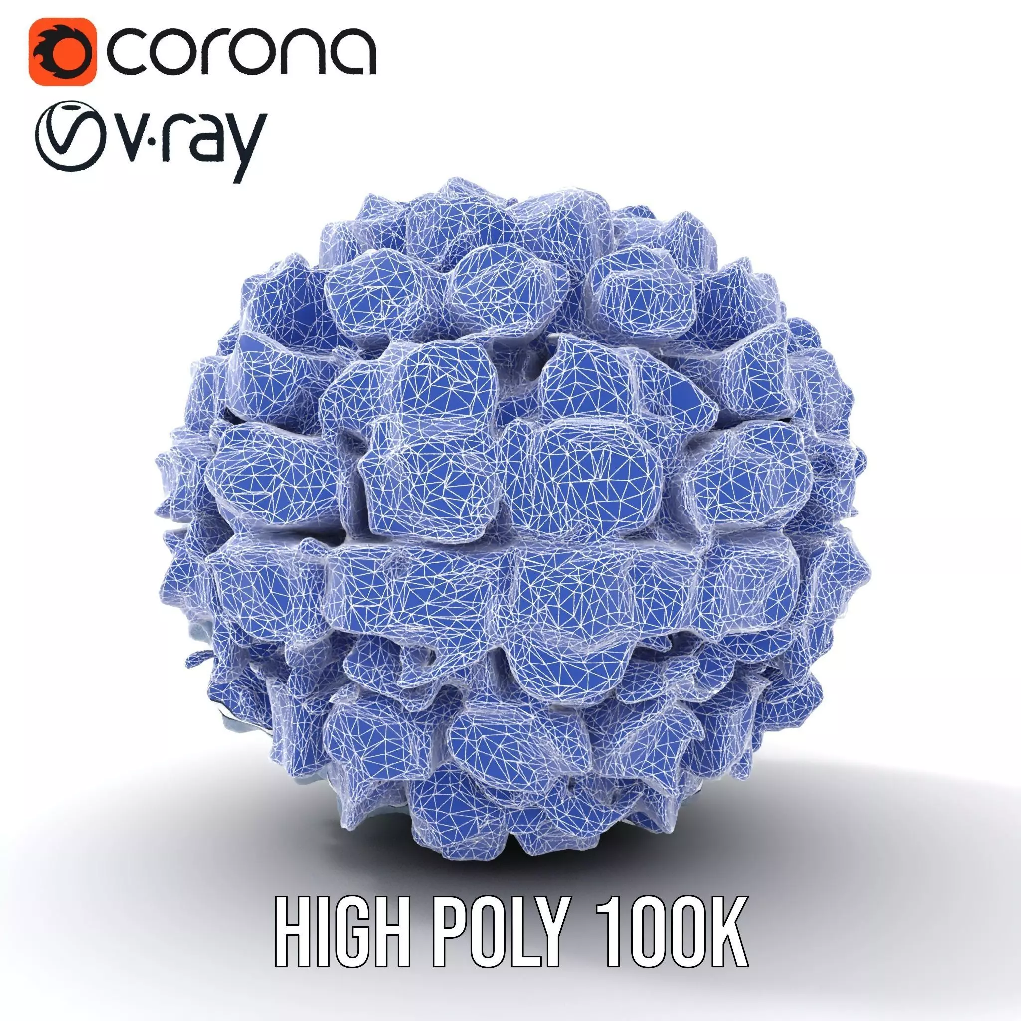Hydrangea Blossom model pack Low-poly 3D model_26