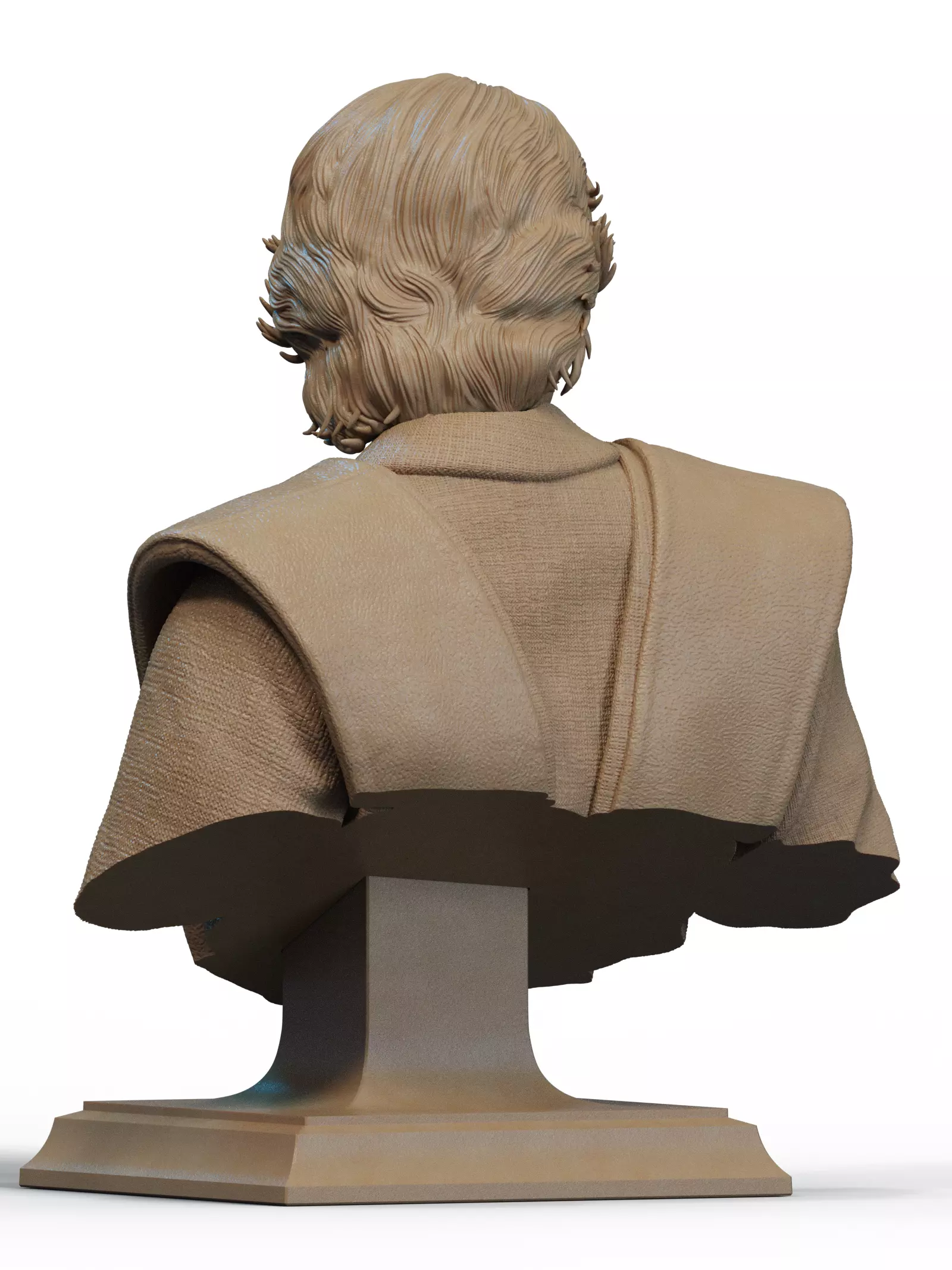 Anakin Bust 3D Print 3D print model_2