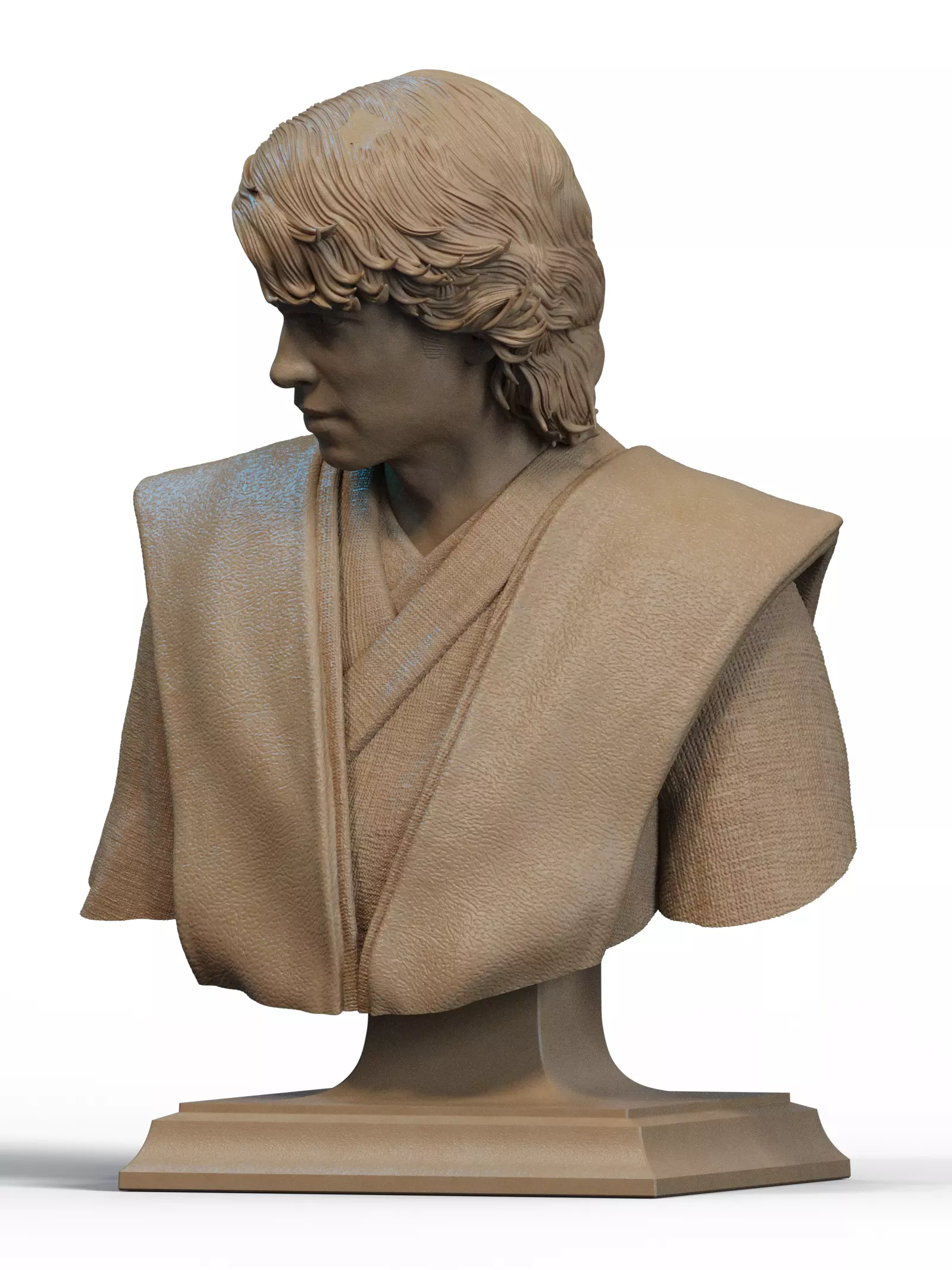 Anakin Bust 3D Print 3D print model_1