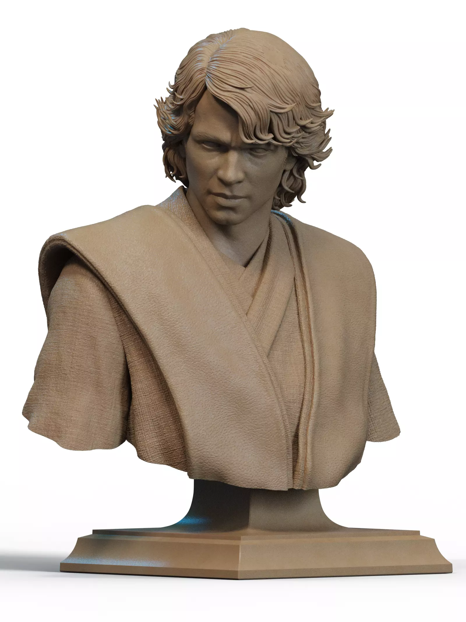 Anakin Bust 3D Print 3D print model_0