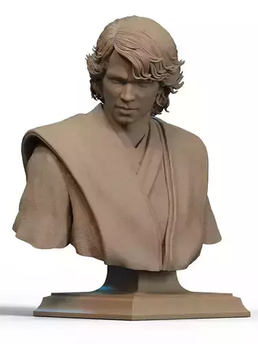 Anakin Bust 3D Print