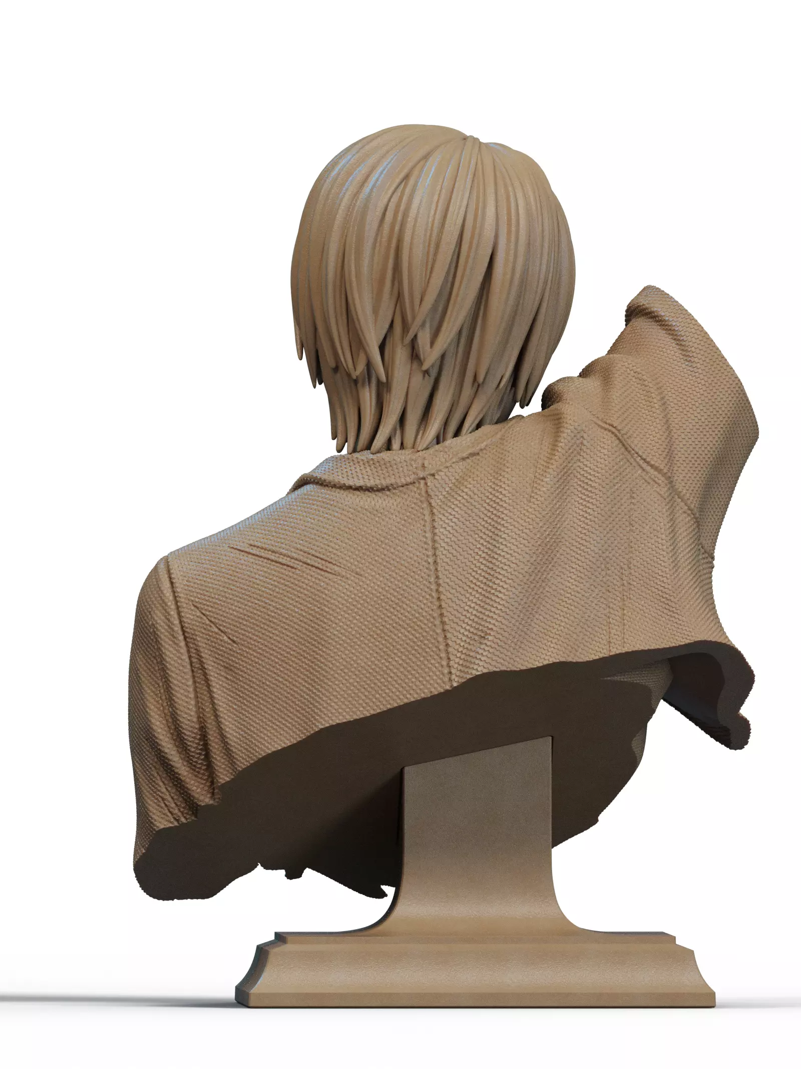Light Yagami Bust 3D Print 3D print model_2