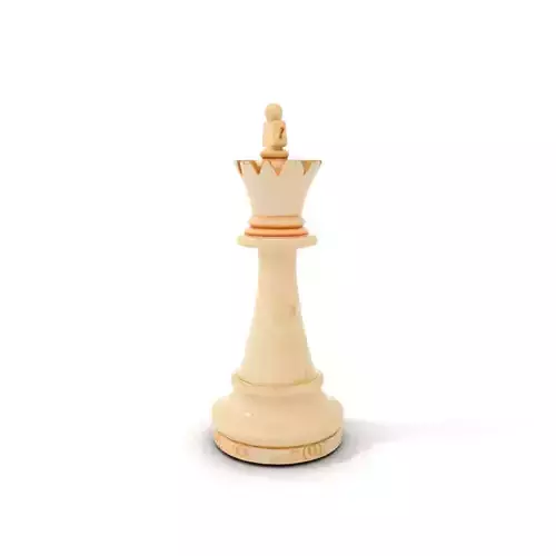 Ivory Chess King model pack
