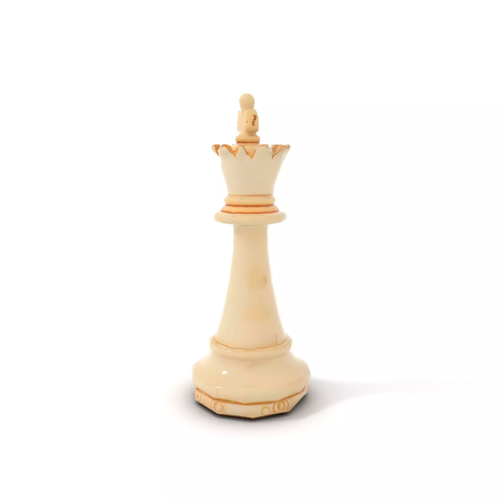 Ivory Chess King model pack Low-poly 3D model_7