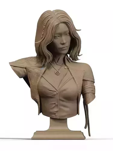 Lune Bust 3D Print