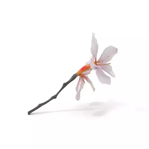 Cherry Blossom Branch model pack Low-poly 3D model