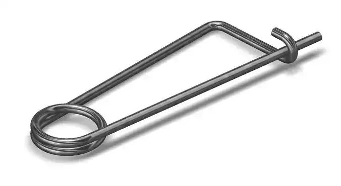 Safety retaining clip