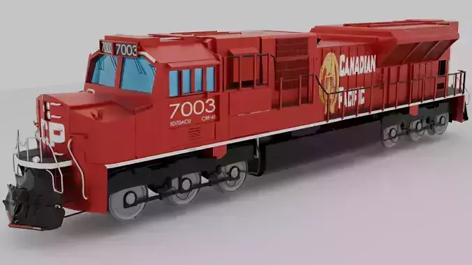 Canadian Pacific 7003 Locomotive