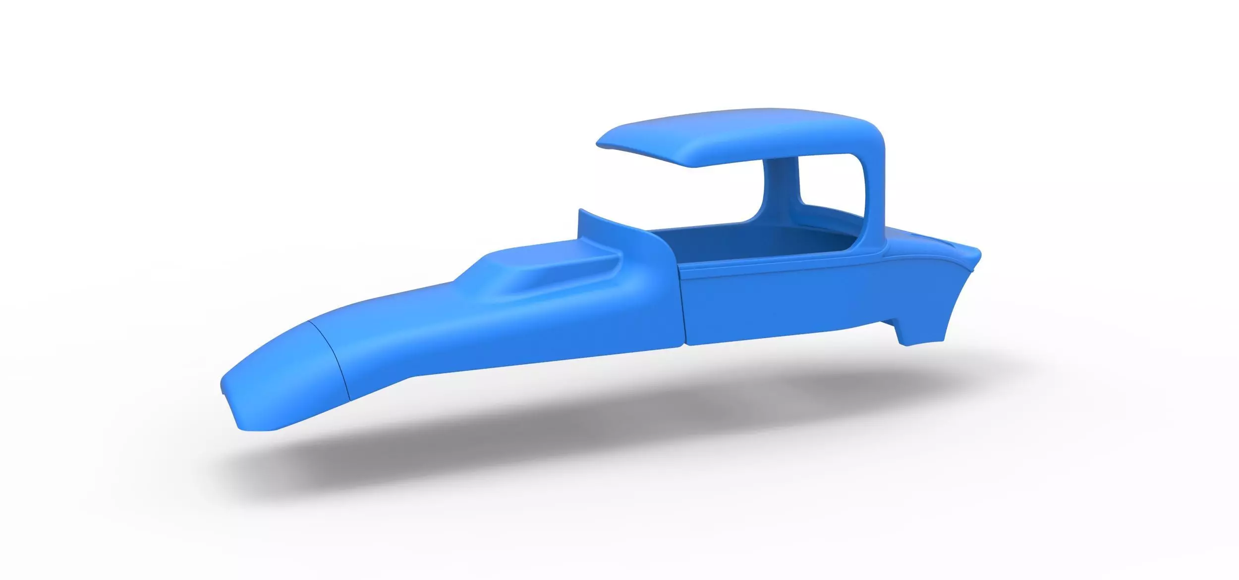 Shell of Vintage Sprint car Scale 1 to 25 3D print model