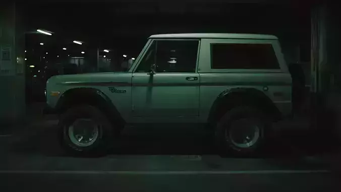 1970s Ford Bronco  3D model 3