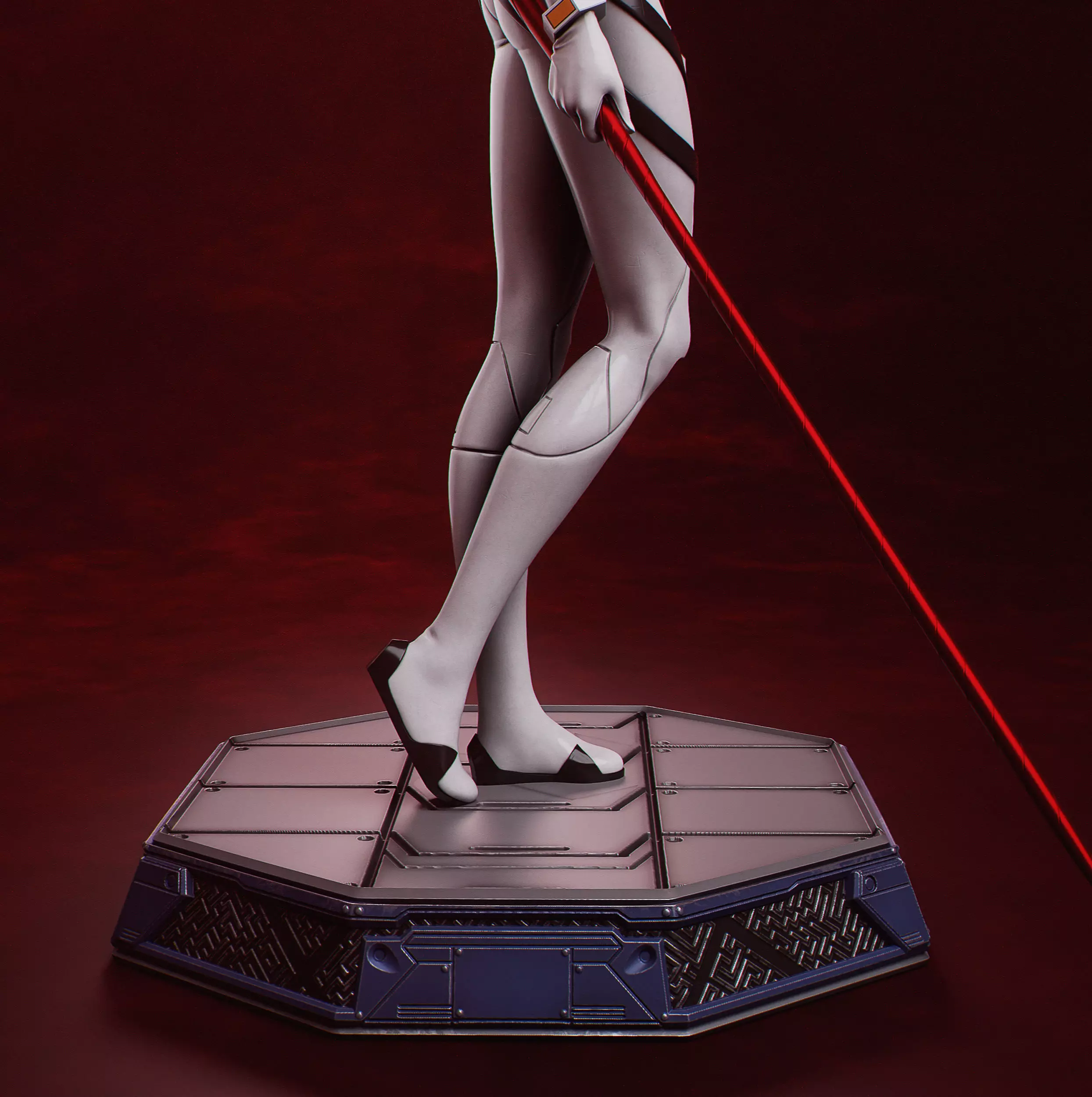 Rei Ayanami 3D Print 3D print model_4