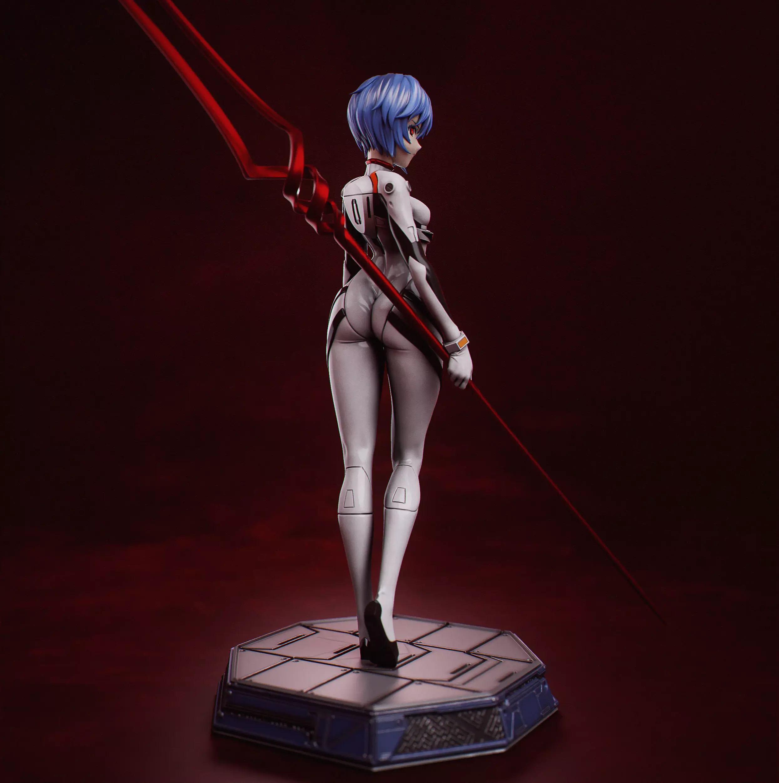 Rei Ayanami 3D Print 3D print model_2