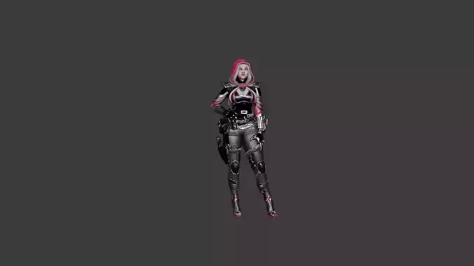 Loba  Fan Art 3D Character Model