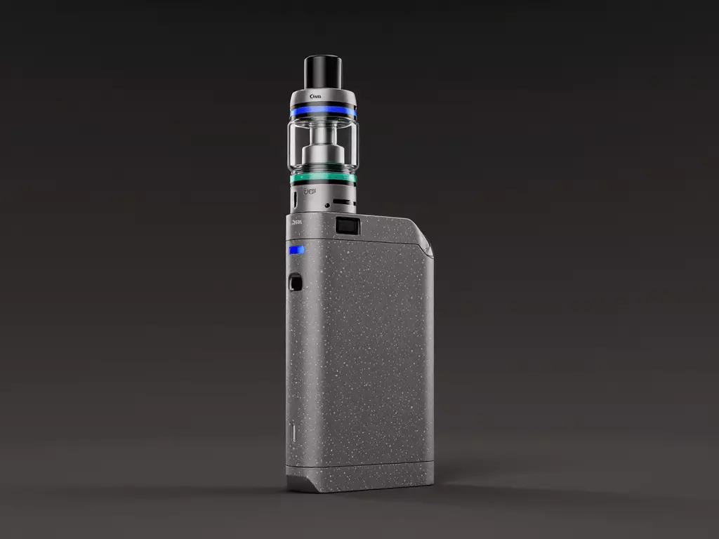 Sleek Modern Vape Device with LED Indicator 3D model