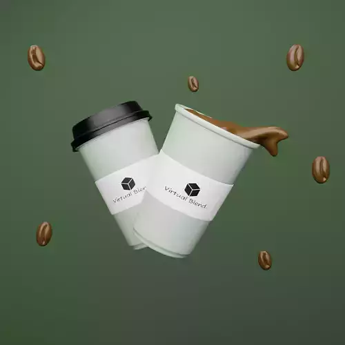 3D Coffee Cup Model