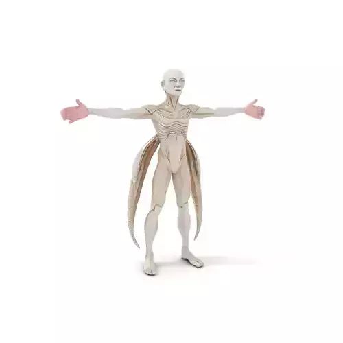 Futuristic Alien Warrior model pack