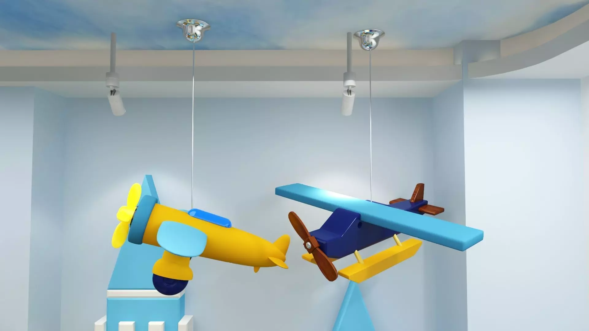 Playroom with Playground 3D model_12