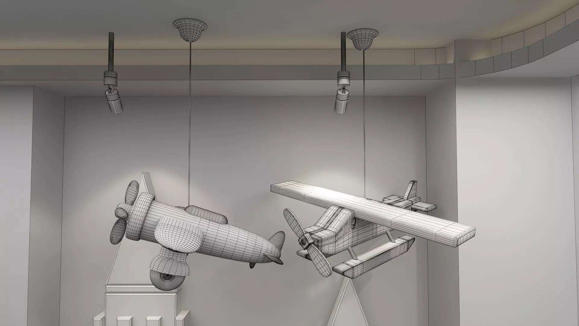 Playroom with Playground 3D model_13