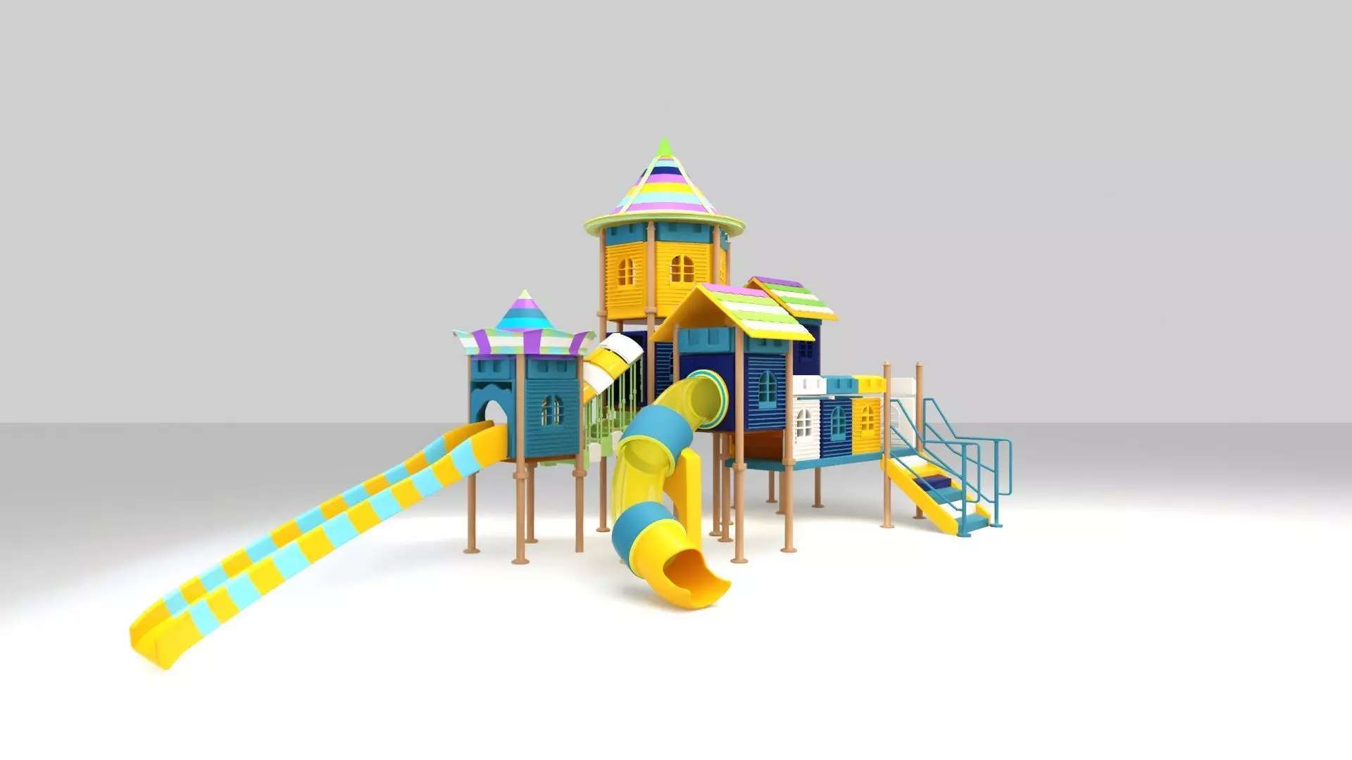 Playroom with Playground 3D model_25