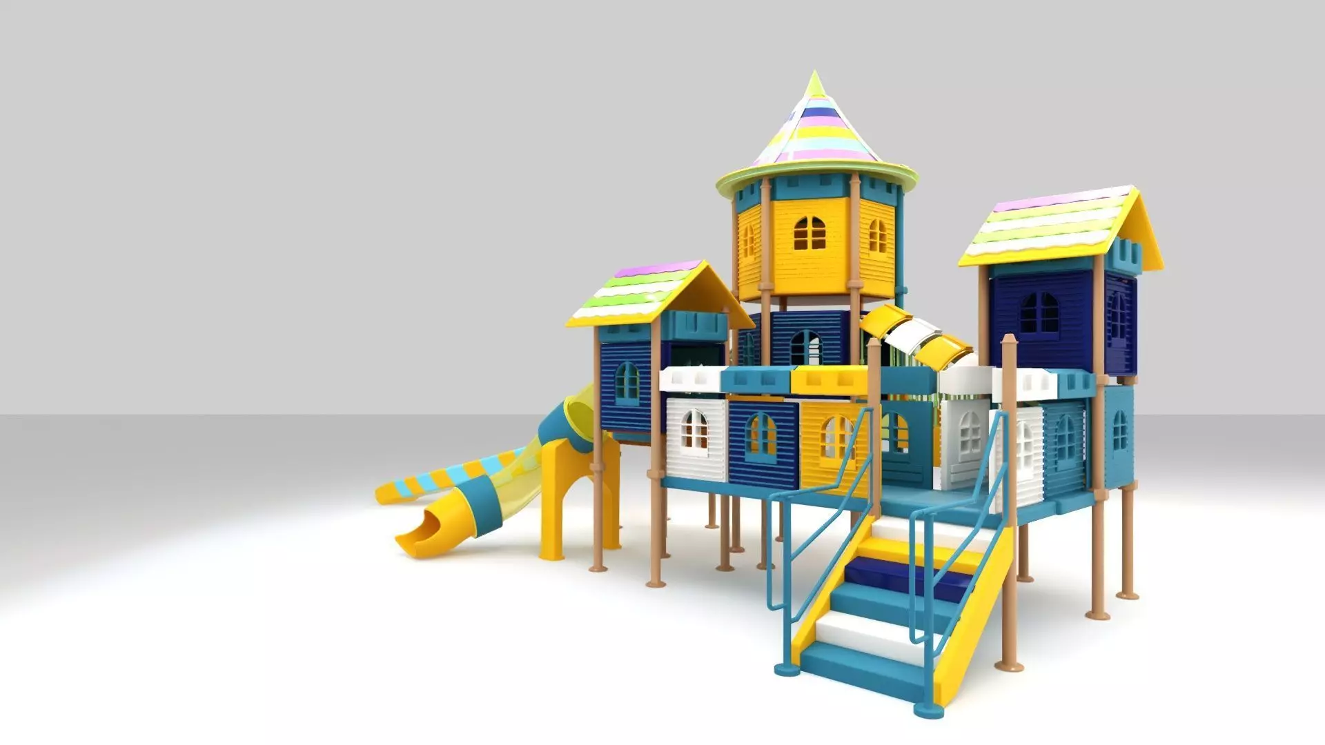 Playroom with Playground 3D model_28