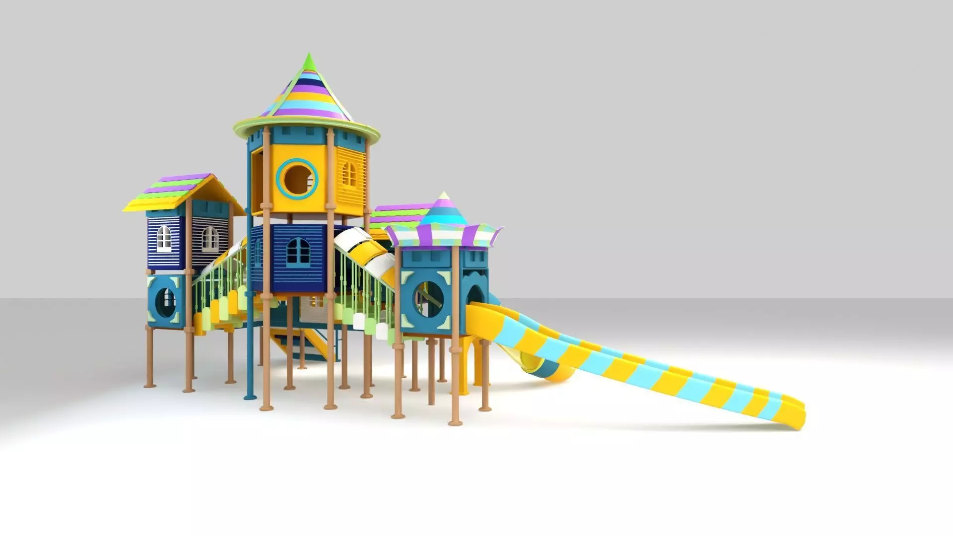 Playroom with Playground 3D model_26
