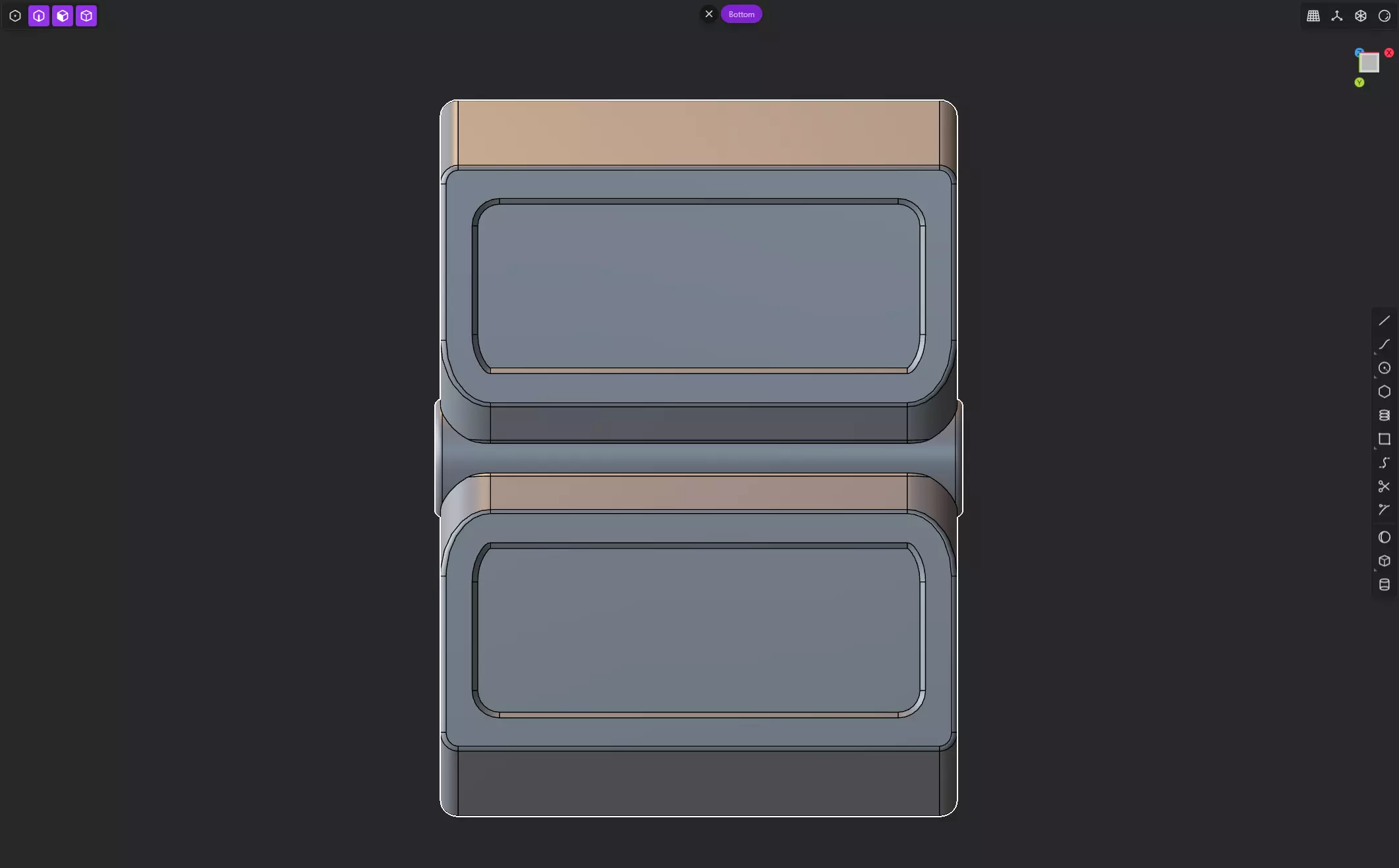 Small Stamp Holder and Organizer 3D print model_12