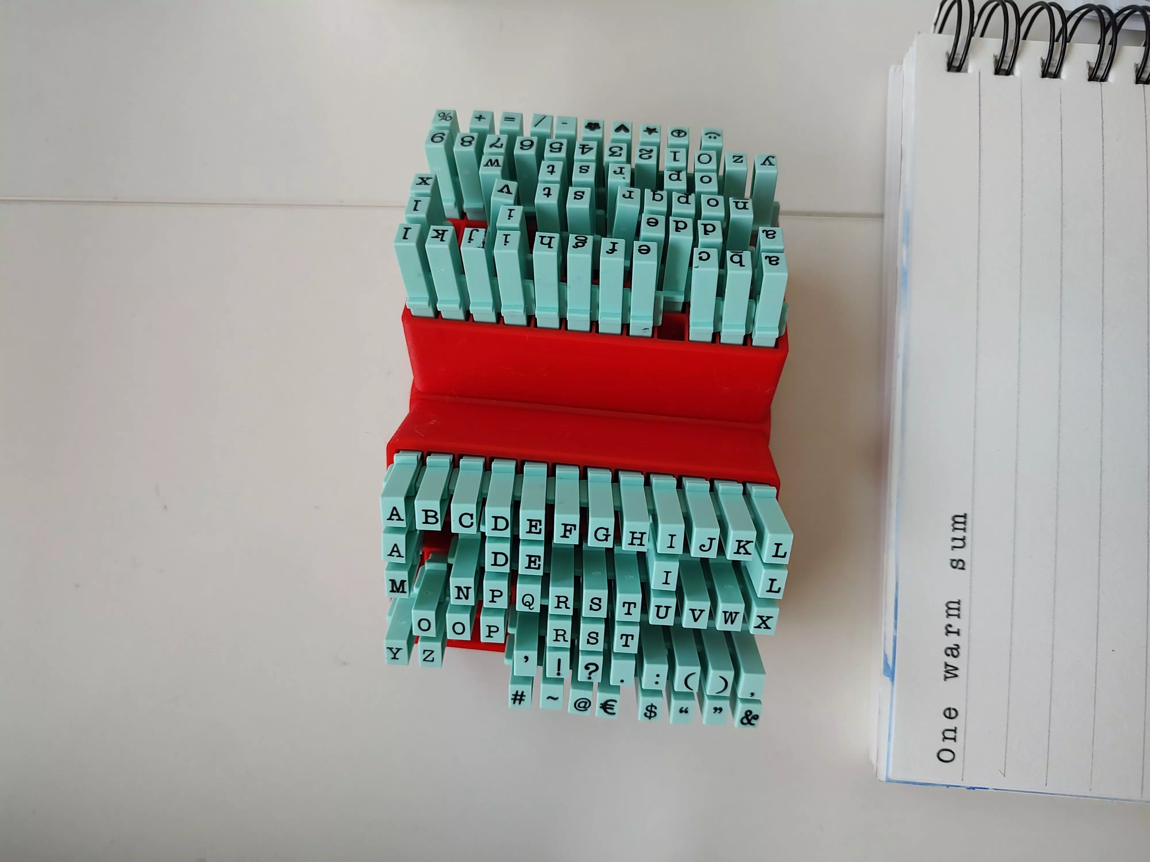 Small Stamp Holder and Organizer 3D print model_14