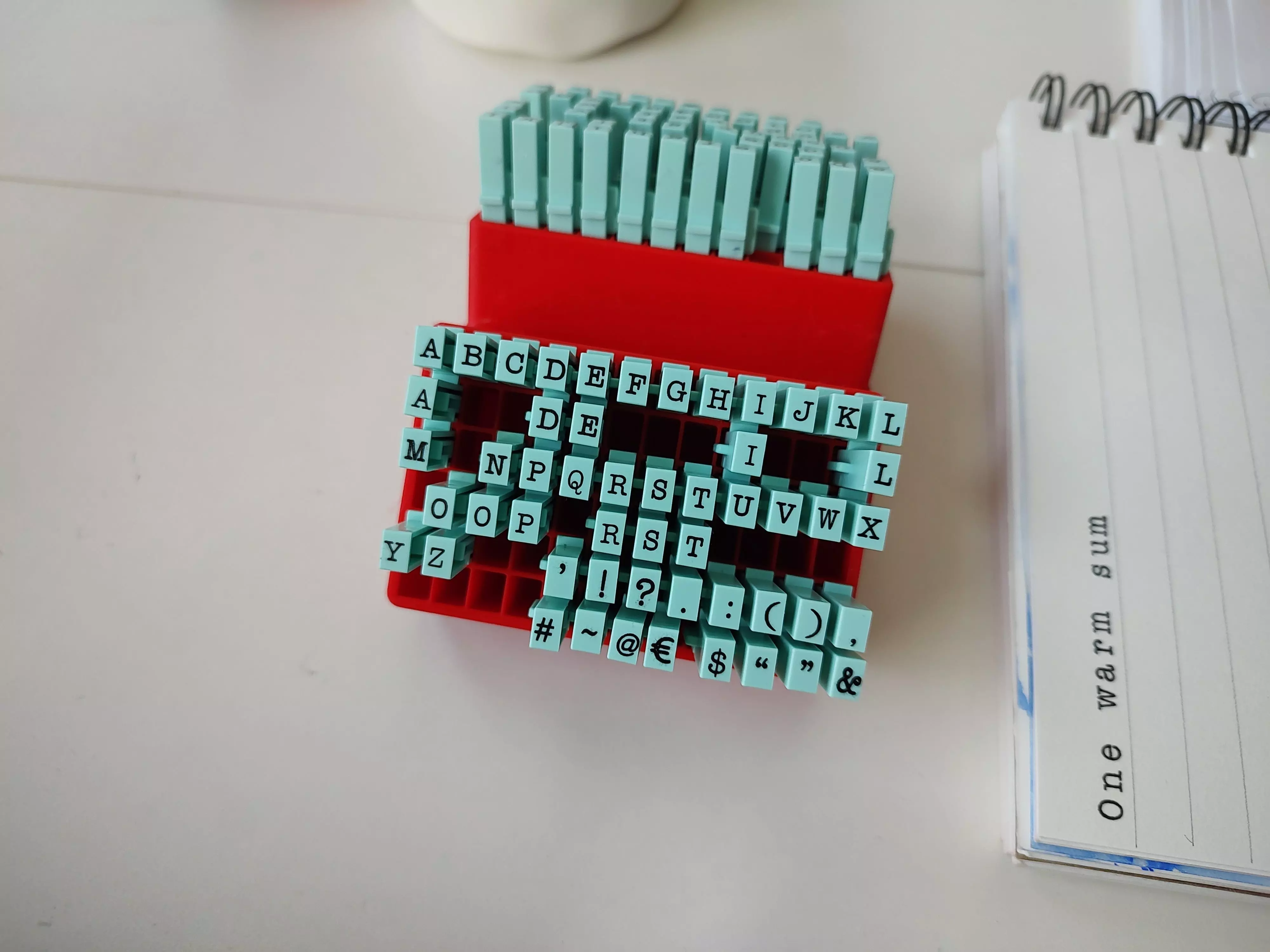 Small Stamp Holder and Organizer 3D print model_6