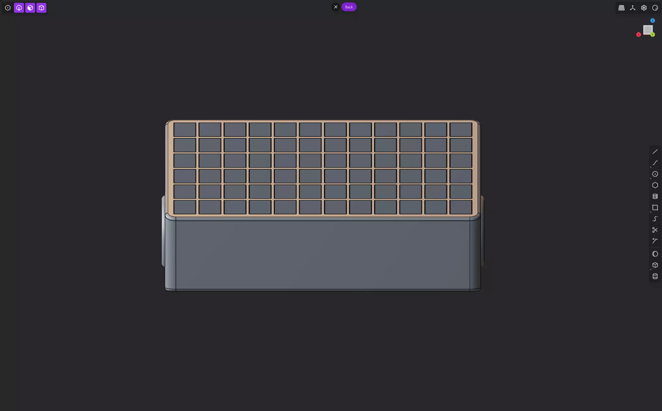 Small Stamp Holder and Organizer 3D print model_13