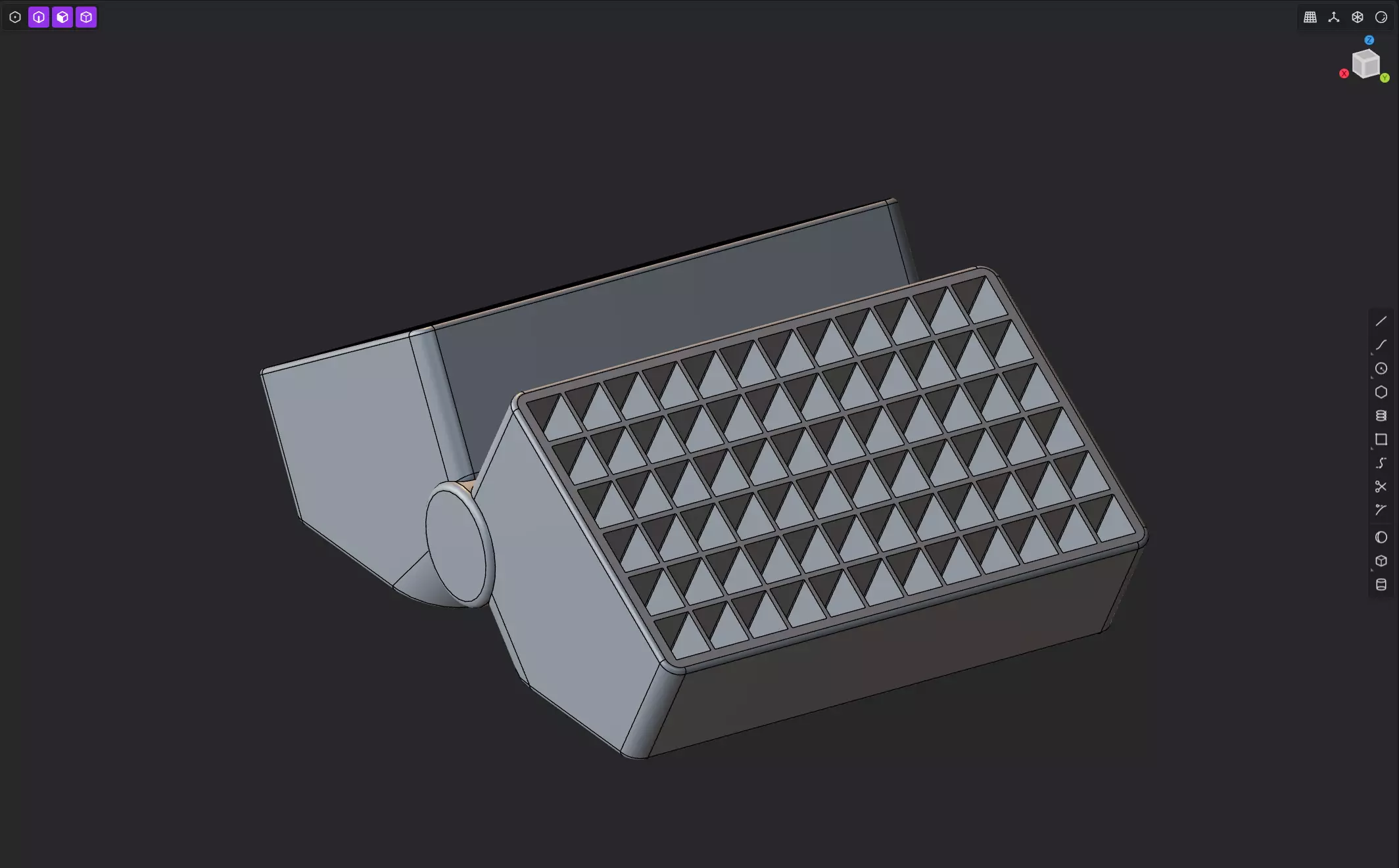 Small Stamp Holder and Organizer 3D print model_1