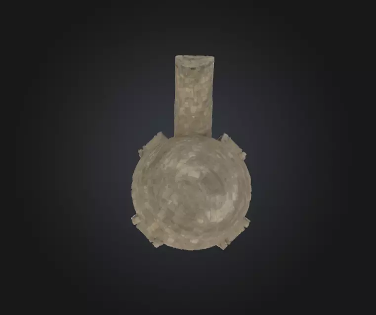 Stone Watchtower Low-poly 3D model_14