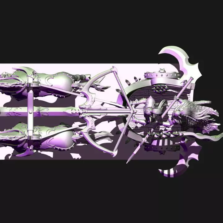  Dark elves Hunting chariot  3D print model_5