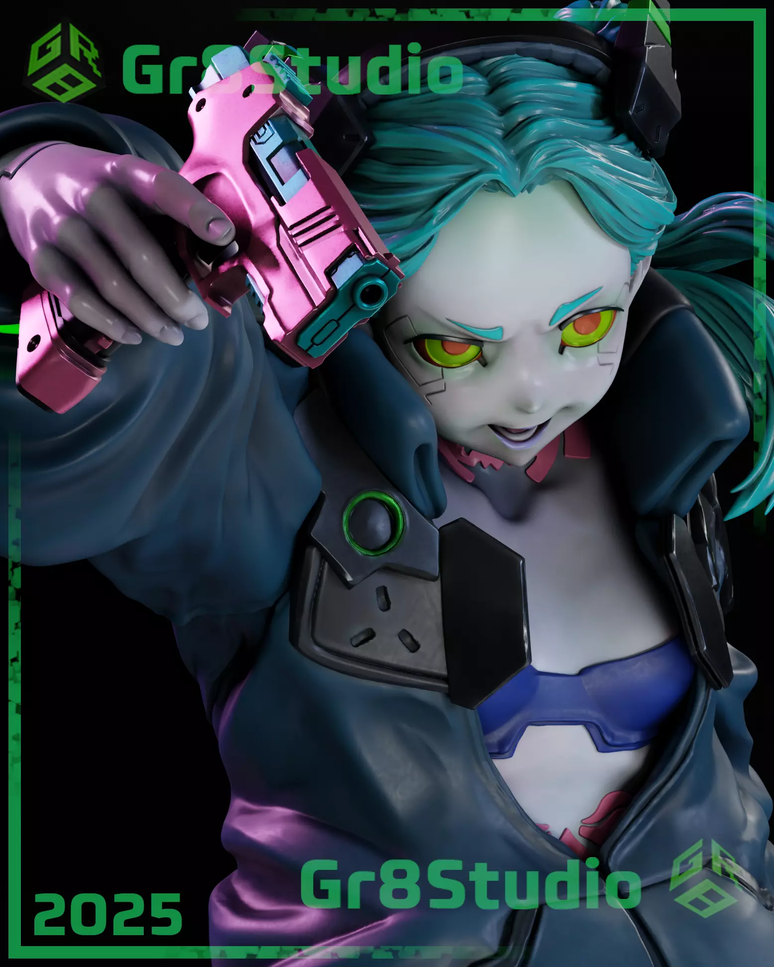 Rebecca - Cyberpunk Edgerunners 3D print model