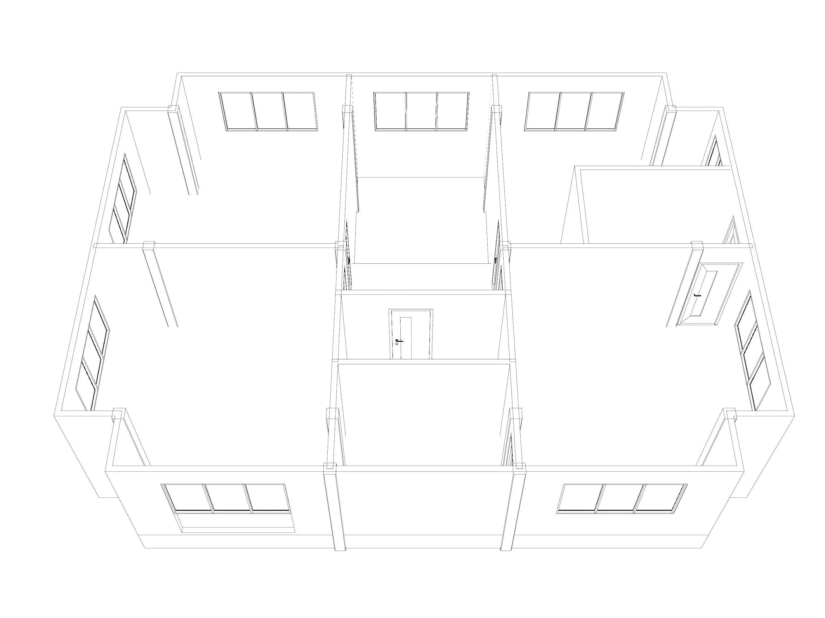 House plan 25-49 3D model_6