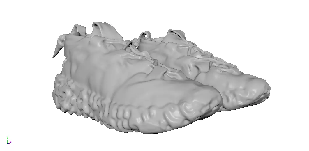 cyberpunk techwear sneaker trainer scifi future sneaker Low-poly 3D model_9