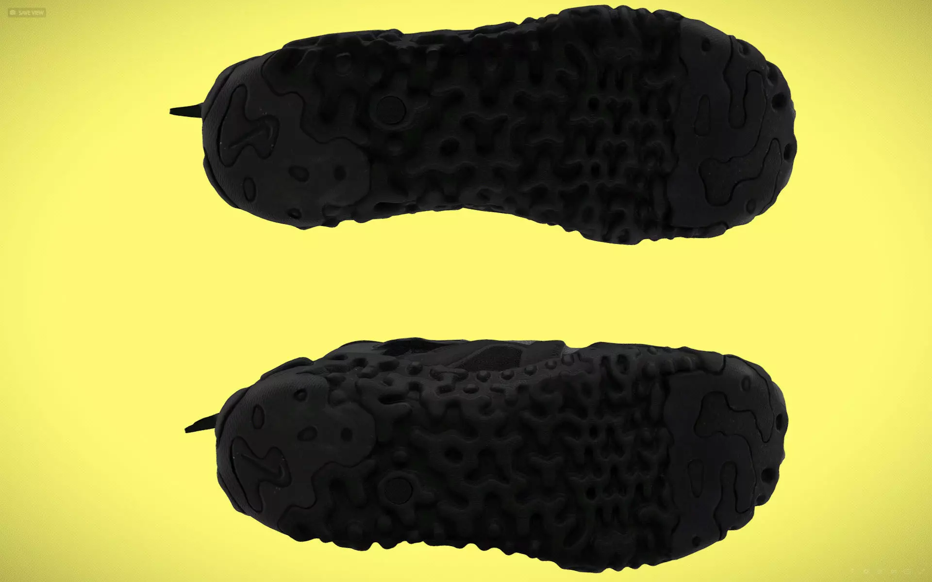 cyberpunk techwear sneaker trainer scifi future sneaker Low-poly 3D model_8