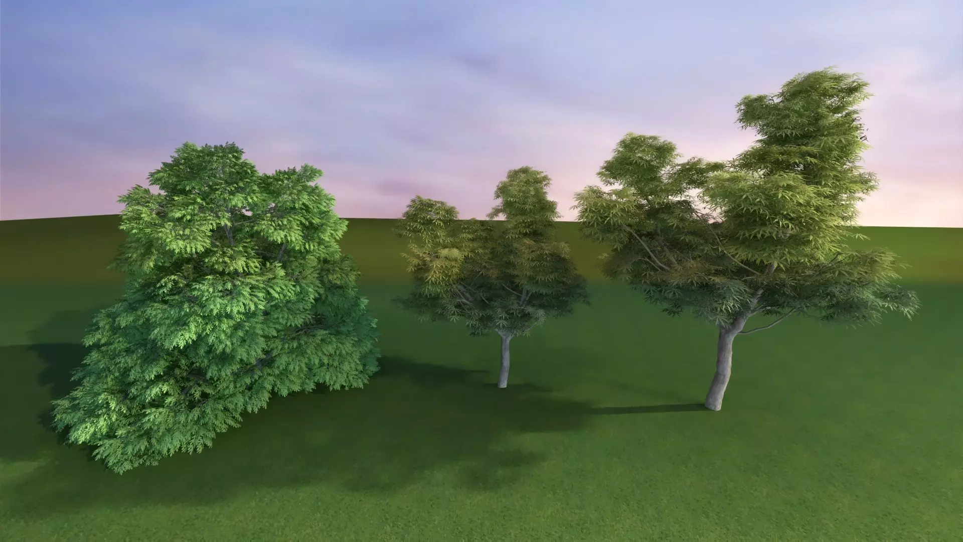 Park Set 3D model_19