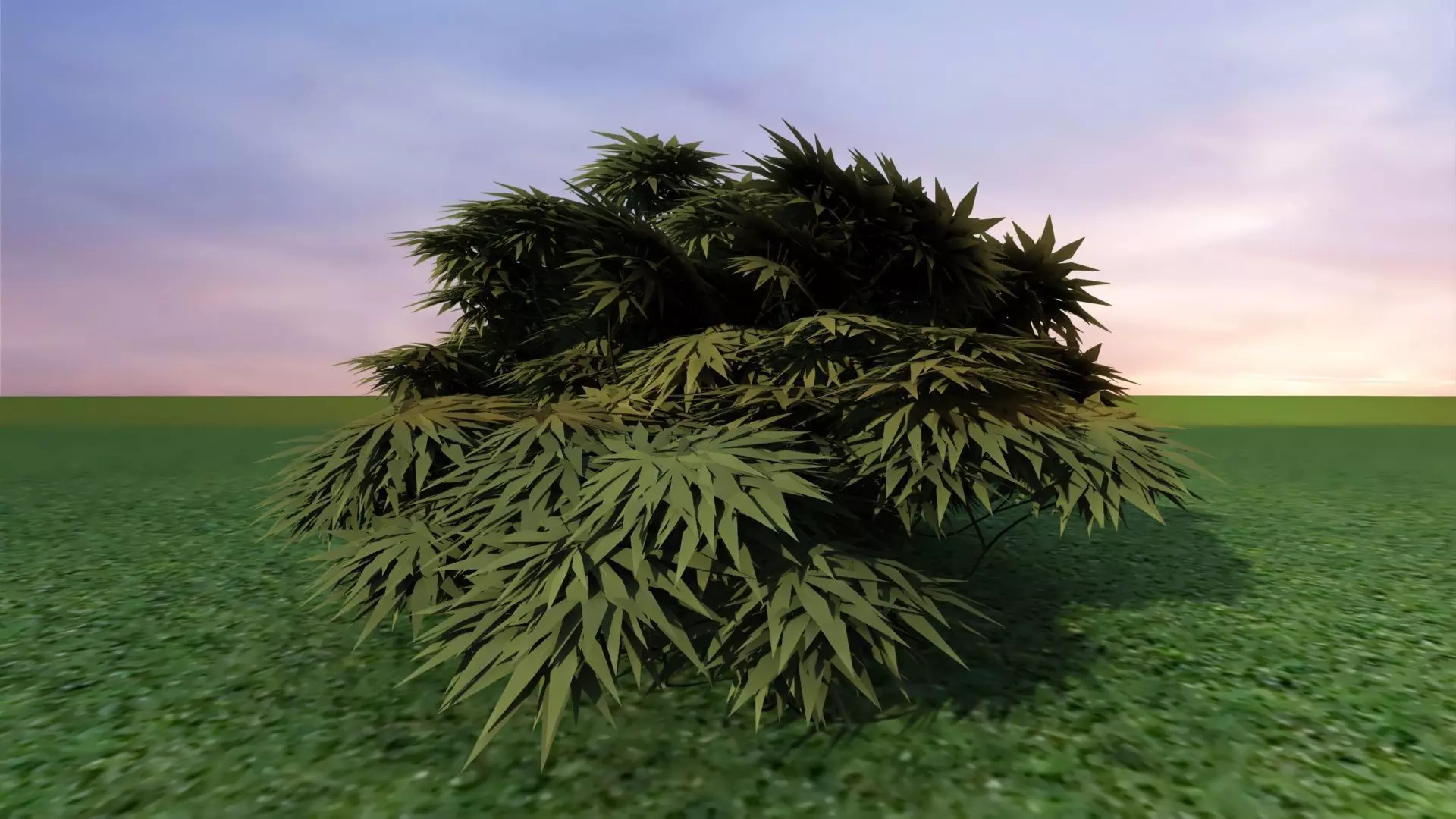 Park Set 3D model_26