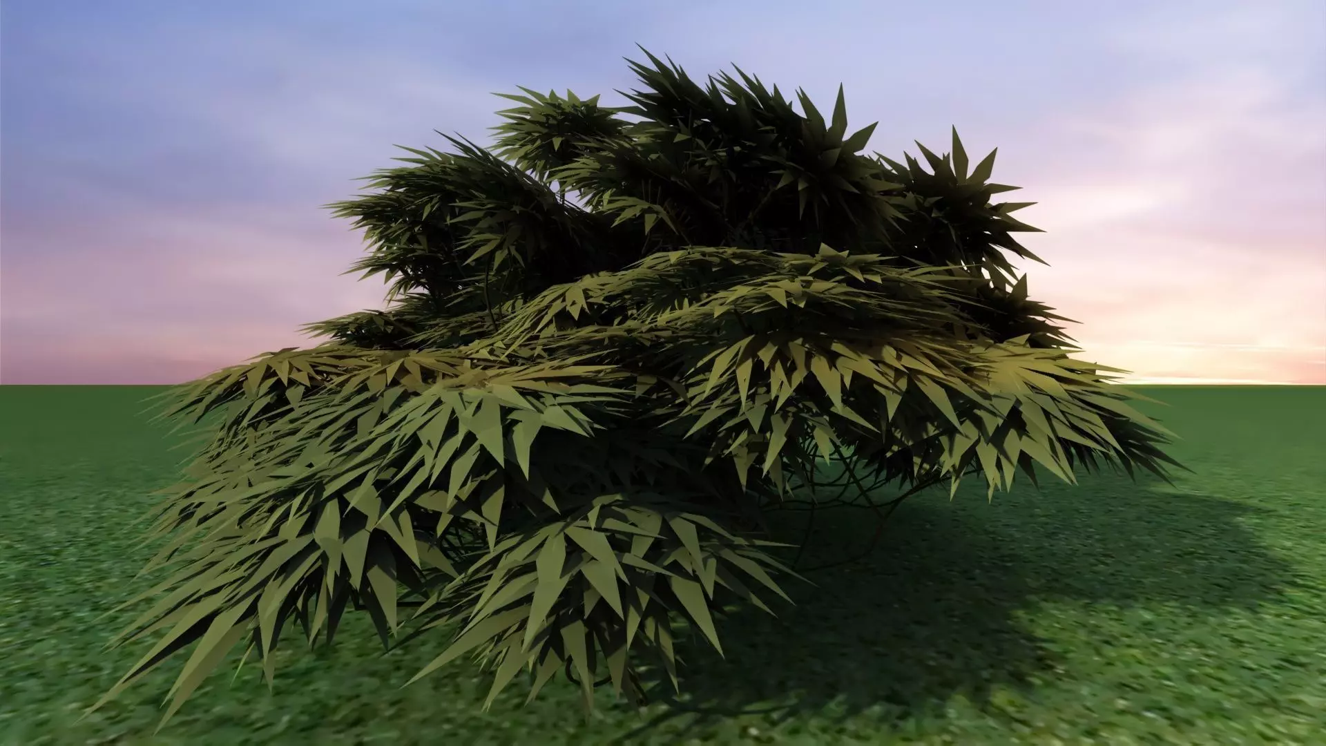 Park Set 3D model_42