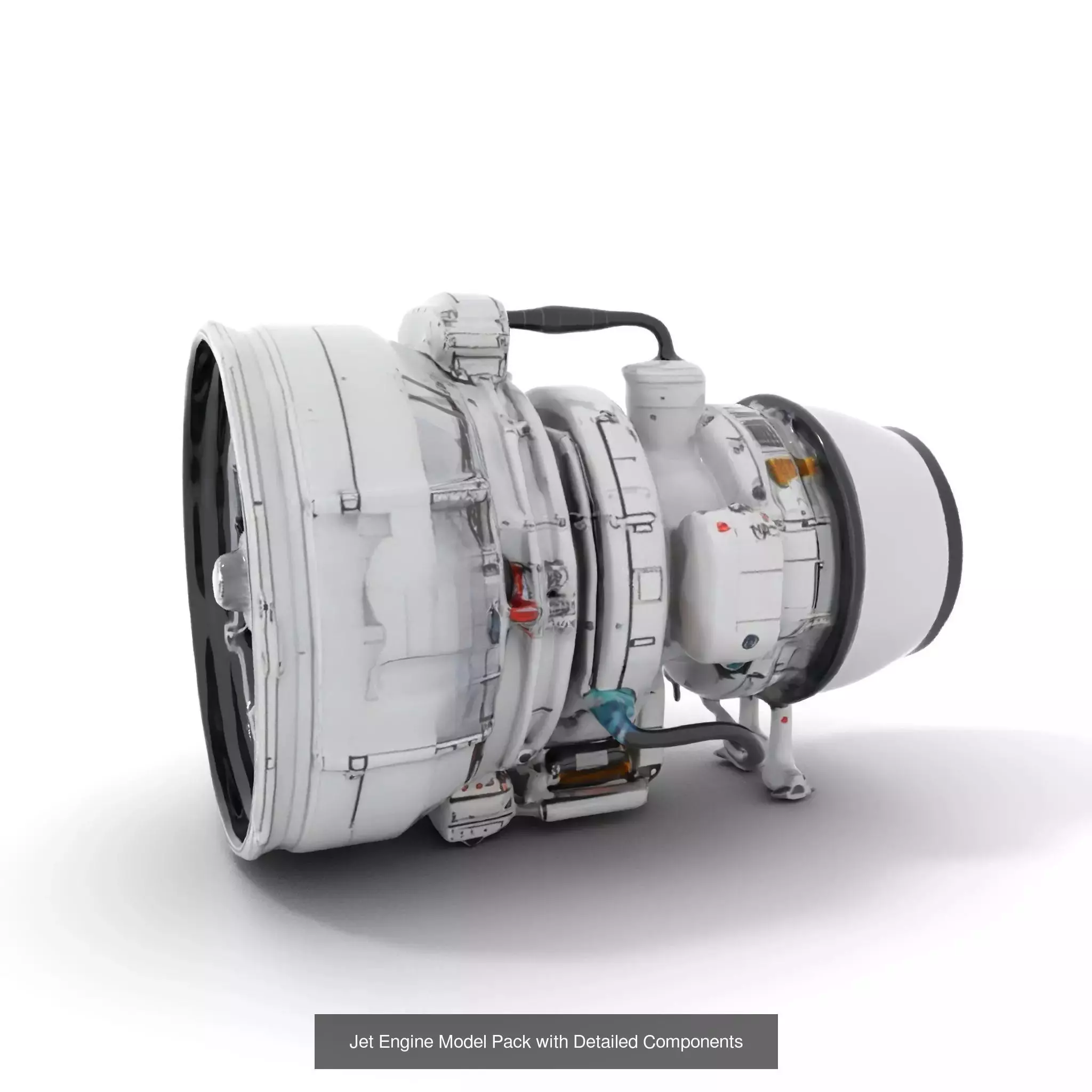 Futuristic Vacuum Engine Models 3D Model Collection_46